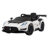 JOKO Elektrické Autíčko Maserati MC20 GT2 4x4, penové kolesá, kožené sedadlo, Rádio, biele