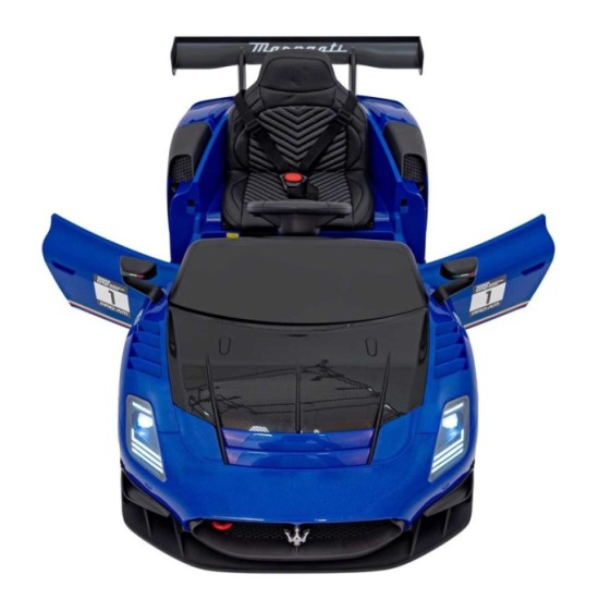 JOKO Elektrické Autíčko Maserati MC20 GT2 4x4, penové kolesá, kožené sedadlo, Rádio, modré