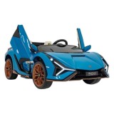 JOKO Elektrické Autíčko Lamborghini SIAN 4x4 400W 24V, Dvojmiestne Kožené sedadlo + Sedadlo pre RODIČA, penové kolesá, nosnosť 5