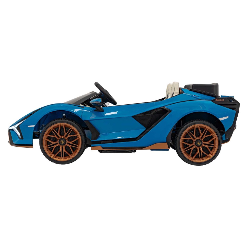 JOKO Elektrické Autíčko Lamborghini SIAN 4x4 400W 24V, Dvojmiestne Kožené sedadlo + Sedadlo pre RODIČA, penové kolesá, nosnosť 5