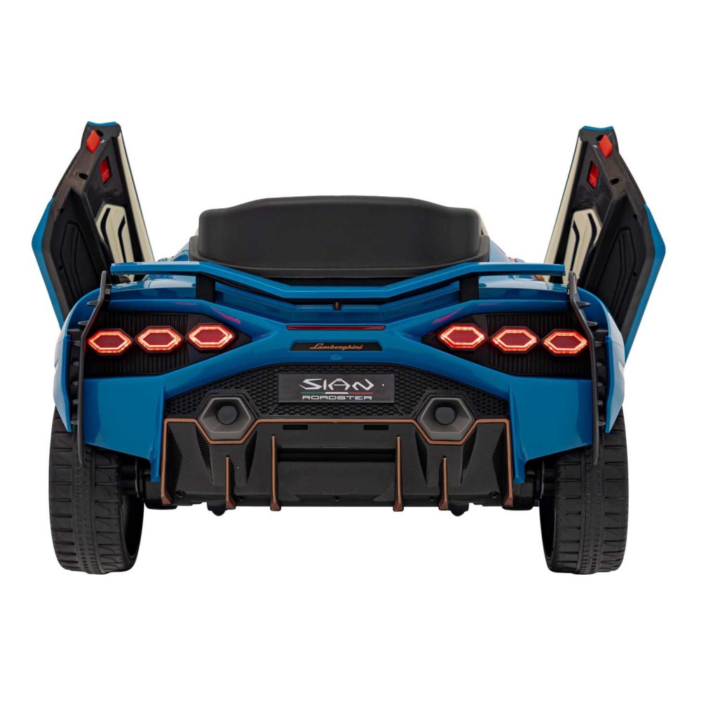 JOKO Elektrické Autíčko Lamborghini SIAN 4x4 400W 24V, Dvojmiestne Kožené sedadlo + Sedadlo pre RODIČA, penové kolesá, nosnosť 5