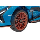 JOKO Elektrické Autíčko Lamborghini SIAN 4x4 400W 24V, Dvojmiestne Kožené sedadlo + Sedadlo pre RODIČA, penové kolesá, nosnosť 5