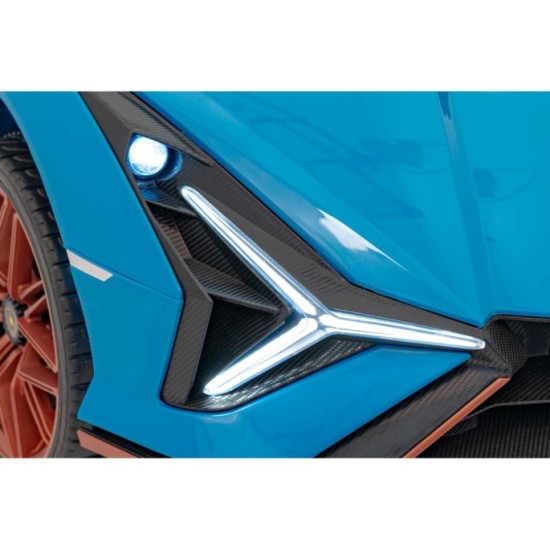 JOKO Elektrické Autíčko Lamborghini SIAN 4x4 400W 24V, Dvojmiestne Kožené sedadlo + Sedadlo pre RODIČA, penové kolesá, nosnosť 5