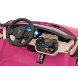 JOKO Elektrické Autíčko Lamborghini SIAN 4x4 400W 24V, Dvojmiestne Kožené sedadlo + Sedadlo pre RODIČA, penové kolesá, nosnosť 5