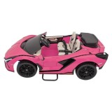 JOKO Elektrické Autíčko Lamborghini SIAN 4x4 400W 24V, Dvojmiestne Kožené sedadlo + Sedadlo pre RODIČA, penové kolesá, nosnosť 5