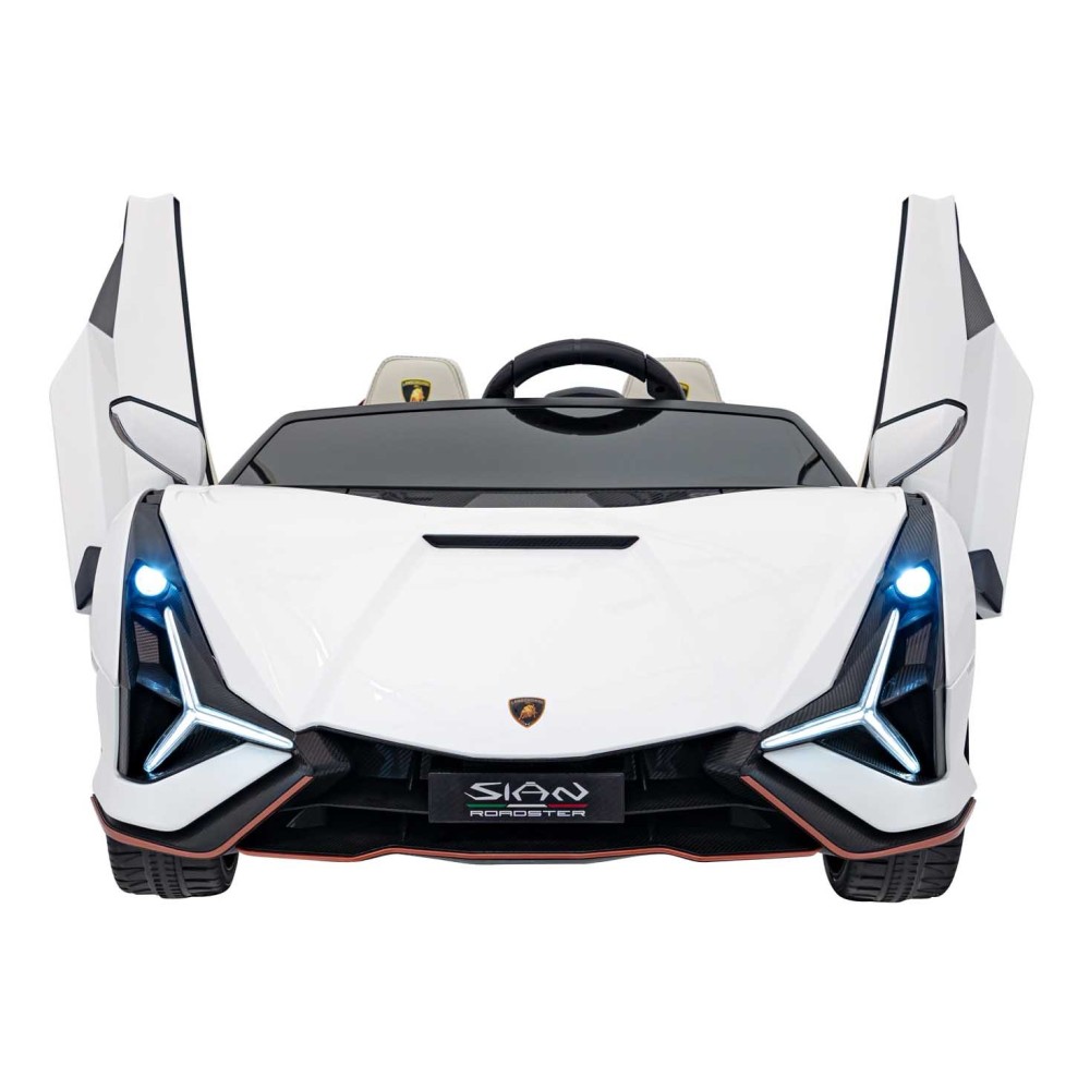 JOKO Elektrické Autíčko Lamborghini SIAN 4x4 400W 24V, Dvojmiestne Kožené sedadlo + Sedadlo pre RODIČA, penové kolesá, nosnosť 5