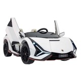 JOKO Elektrické Autíčko Lamborghini SIAN 4x4 400W 24V, Dvojmiestne Kožené sedadlo + Sedadlo pre RODIČA, penové kolesá, nosnosť 5