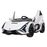 JOKO Elektrické Autíčko Lamborghini SIAN 4x4 400W 24V, Dvojmiestne Kožené sedadlo + Sedadlo pre RODIČA, penové kolesá, nosnosť 5