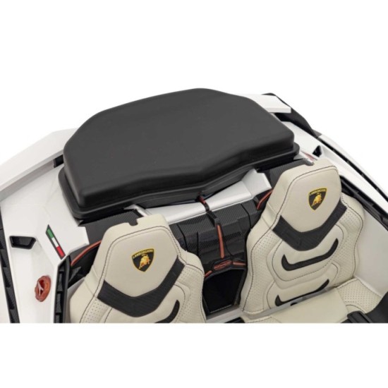 JOKO Elektrické Autíčko Lamborghini SIAN 4x4 400W 24V, Dvojmiestne Kožené sedadlo + Sedadlo pre RODIČA, penové kolesá, nosnosť 5
