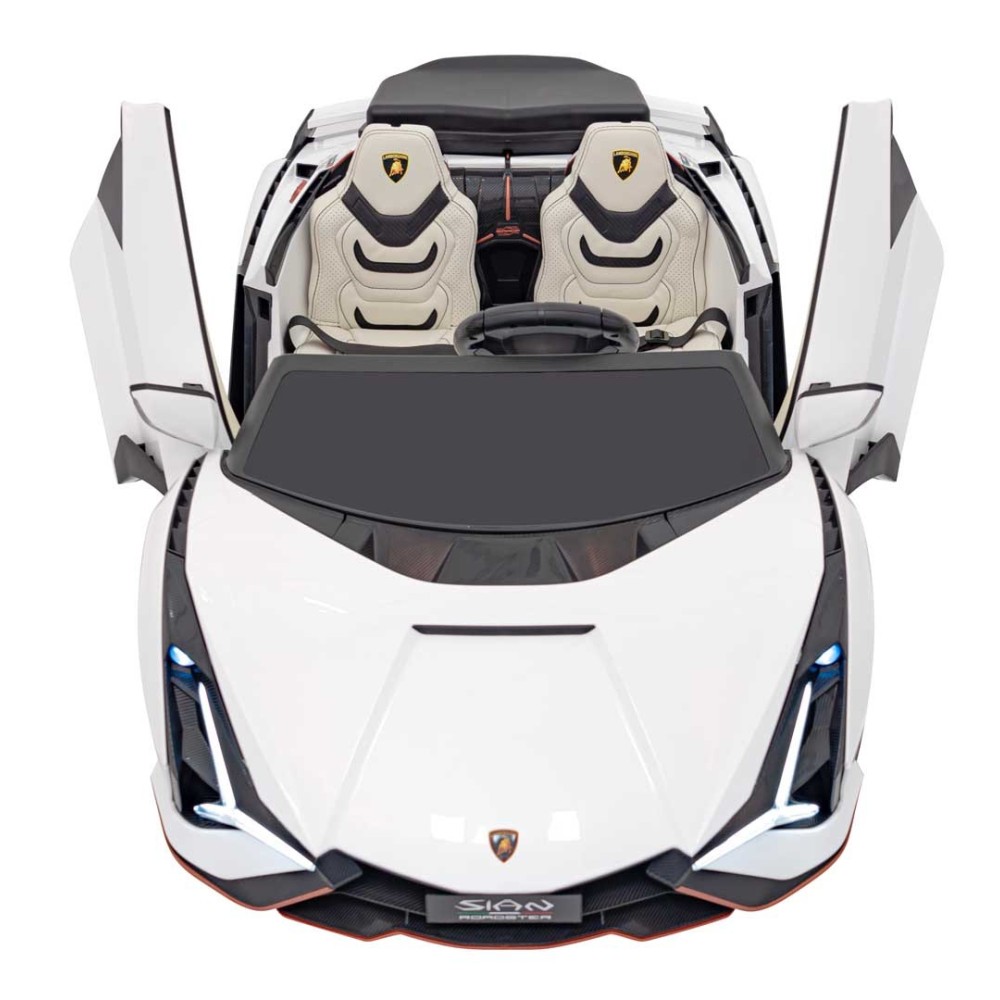 JOKO Elektrické Autíčko Lamborghini SIAN 4x4 400W 24V, Dvojmiestne Kožené sedadlo + Sedadlo pre RODIČA, penové kolesá, nosnosť 5