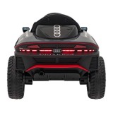 JOKO Elektrické autíčko Audi RSQ E-TRON, penové kolesá, kožené sedadlo, Rádio, čierne