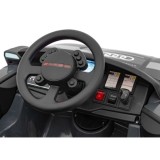 JOKO Elektrické autíčko Audi RSQ E-TRON, penové kolesá, kožené sedadlo, Rádio, čierne