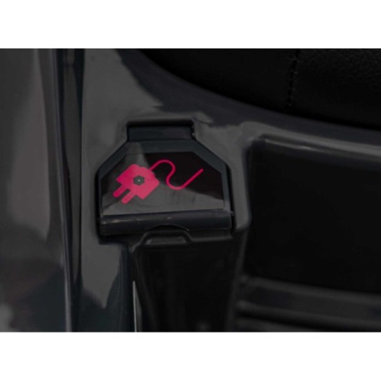 JOKO Elektrické autíčko Audi RSQ E-TRON, penové kolesá, kožené sedadlo, Rádio, čierne