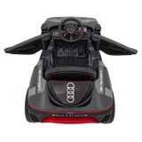 JOKO Elektrické autíčko Audi RSQ E-TRON, penové kolesá, kožené sedadlo, Rádio, čierne