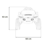 JOKO Elektrické autíčko Audi RSQ E-TRON, penové kolesá, kožené sedadlo, Rádio, čierne