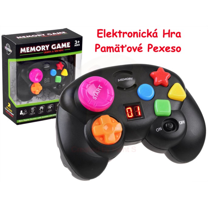 JOKO Elektronická hra Memory, Cvičenie pamäte, Elektronické Pexeso