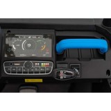 JOKO Elektrické autíčko s Elektricky vyklápacou vlečkou Pick-Up Speed 900, EFEKT Hojdania, kožené sedadlo, 6 kolies, penové kole