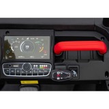 JOKO Elektrické autíčko s Elektricky vyklápacou vlečkou Pick-Up Speed 900, EFEKT Hojdania, kožené sedadlo, 6 kolies, penové kole