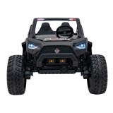 JOKO Elektrické Autíčko Buggy Clash STRONG 4x4 300W 24V, penové kolesá, Dvojmiestne kožené sedadlo, Nosnosť 60kg, čierne