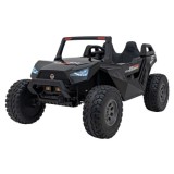 JOKO Elektrické Autíčko Buggy Clash STRONG 4x4 300W 24V, penové kolesá, Dvojmiestne kožené sedadlo, Nosnosť 60kg, čierne