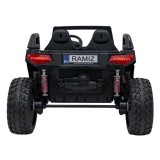 JOKO Elektrické Autíčko Buggy Clash STRONG 4x4 300W 24V, penové kolesá, Dvojmiestne kožené sedadlo, Nosnosť 60kg, čierne