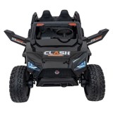 JOKO Elektrické Autíčko Buggy Clash STRONG 4x4 300W 24V, penové kolesá, Dvojmiestne kožené sedadlo, Nosnosť 60kg, čierne