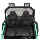 JOKO Elektrické autíčko Buggy FASTER 2x150W, DVOJMIESTNE kožené sedadlo, nosnosť 60kg, penové kolesá, FM rádio, zelené