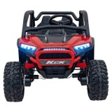 JOKO Elektrické autíčko Buggy KCK 4x50W 24V, kožené sedadlo, penové kolesá, červené
