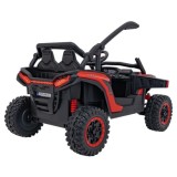 JOKO Elektrické autíčko Buggy KCK 4x50W 24V, kožené sedadlo, penové kolesá, červené