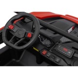 JOKO Elektrické autíčko Buggy KCK 4x50W 24V, kožené sedadlo, penové kolesá, červené