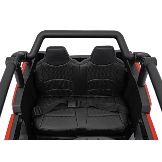 JOKO Elektrické autíčko Buggy KCK 4x50W 24V, kožené sedadlo, penové kolesá, červené