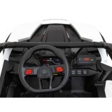 JOKO Elektrické autíčko Buggy KCK 4x50W 24V, kožené sedadlo, penové kolesá, nosnosť 50kg, biele
