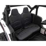 JOKO Elektrické autíčko Buggy KCK 4x50W 24V, kožené sedadlo, penové kolesá, nosnosť 50kg, biele