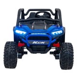 JOKO Elektrické autíčko Buggy KCK 4x50W 24V, kožené sedadlo, penové kolesá, nosnosť 50kg, modré