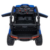 JOKO Elektrické autíčko Buggy KCK 4x50W 24V, kožené sedadlo, penové kolesá, nosnosť 50kg, modré