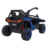 JOKO Elektrické autíčko Buggy KCK 4x50W 24V, kožené sedadlo, penové kolesá, nosnosť 50kg, modré