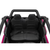 JOKO Elektrické autíčko Buggy KCK 4x50W 24V, kožené sedadlo, penové kolesá, nosnosť 50kg, ružové