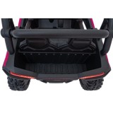 JOKO Elektrické autíčko Buggy KCK 4x50W 24V, kožené sedadlo, penové kolesá, nosnosť 50kg, ružové