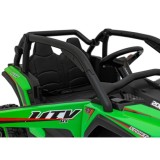 JOKO Elektrické autíčko Buggy KCK 4x50W 24V, kožené sedadlo, penové kolesá, nosnosť 50kg, zelené