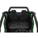 JOKO Elektrické autíčko Buggy KCK 4x50W 24V, kožené sedadlo, penové kolesá, nosnosť 50kg, zelené