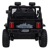 JOKO Elektrické autíčko Jeep OFF ROAD 4x4 Sport, Nosnosť 50kg, Kožené sedadlo, penové kolesá, FM rádio, čierne