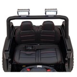 JOKO Elektrické autíčko Jeep OFF ROAD 4x4 Sport, Nosnosť 50kg, Kožené sedadlo, penové kolesá, FM rádio, čierne