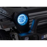 JOKO Elektrické autíčko Jeep OFF ROAD 4x4 Sport, Nosnosť 50kg, Kožené sedadlo, penové kolesá, FM rádio, čierne
