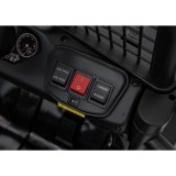JOKO Elektrické autíčko Jeep OFF ROAD 4x4 Sport, Nosnosť 50kg, Kožené sedadlo, penové kolesá, FM rádio, čierne