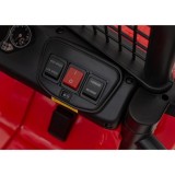 JOKO Elektrické autíčko Jeep OFF ROAD 4x4 Sport, Nosnosť 50kg, Kožené sedadlo, penové kolesá, FM rádio, červené