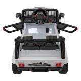 JOKO Elektrické autíčko Jeep OFF ROAD 4x4 Sport, Nosnosť 50kg, Kožené sedadlo, penové kolesá, FM rádio, biele