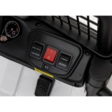 JOKO Elektrické autíčko Jeep OFF ROAD 4x4 Sport, Nosnosť 50kg, Kožené sedadlo, penové kolesá, FM rádio, biele