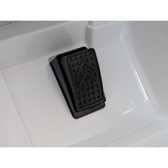 JOKO Elektrické autíčko Jeep OFF ROAD 4x4 Sport, Nosnosť 50kg, Kožené sedadlo, penové kolesá, FM rádio, biele