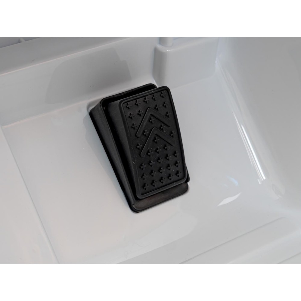 JOKO Elektrické autíčko Jeep OFF ROAD 4x4 Sport, Nosnosť 50kg, Kožené sedadlo, penové kolesá, FM rádio, biele