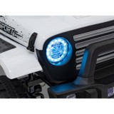 JOKO Elektrické autíčko Jeep OFF ROAD 4x4 Sport, Nosnosť 50kg, Kožené sedadlo, penové kolesá, FM rádio, biele